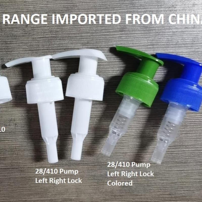 Plastic Caps and Pumps